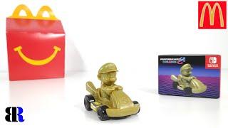 Mario Kart | 2024 McDonalds Happy Meal Set Collection | GOLD MARIO KART