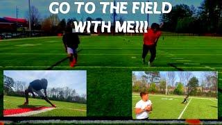 Vlog #4 GO TO THE FIELD WITH ME!! | Go put work in with Djayy3x!!