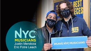 Justin Mendoza & Eric Fotre-Leach, Broadway Musicians