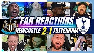 SPURS FANS & RIVALS ANGRYREACTION TO NEWCASTLE 2-1 TOTTENHAM | 24/25 PREMIER LEAGUE