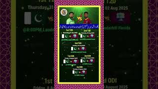 Pakistan next Series Schedule  PAK vs WI#shorts #paknextseries #pakvswi #pakvswilive #pakvswi2025