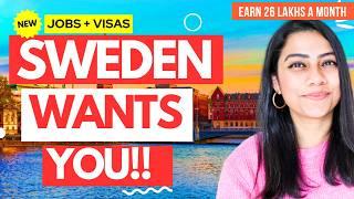 SWEDEN is HIRING FOREIGNERS | Move to Europe Easily with JOB & VISA