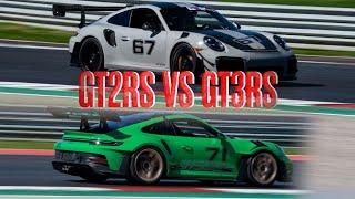 BATTLE OF THE RS CARS | 992 GT3RS VS 991.2 GT2RS