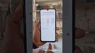 How To Samsung A15 Call Display While Using Apps#foryou #viral #shorts #video #uzzol_technology
