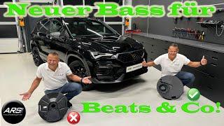 Hammer Bass beim Beats Soundsystem | Option Rock 8 Austauschwoofer Bassreflex mit 20cm-Chassis!