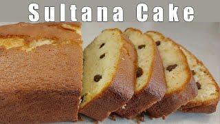 Sultana Cake Recipe | Raisin Cake Recipe | perfect Sultana Sponge Cake