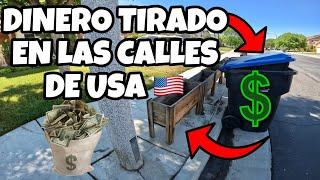 ️WOW! MIRA LO QUE SE ENCONTRO!!!!Lo Que Tiran En USA ! Dumpster Diving En California!!