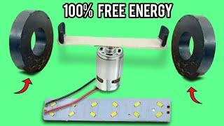 You will never pay for Electricity again | How to make a Free Energy Generator using magnets at home