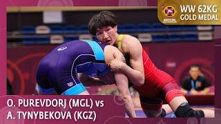 Gold Medal • WW 62Kg • Orkhon PUREVDORJ (MGL) vs. Aisuluu TYNYBEKOVA (KGZ)