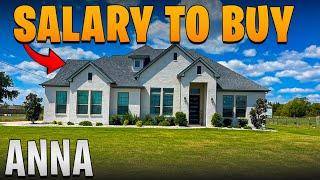 Salary Needed to buy a home in Anna Texas | Moving to Anna TX