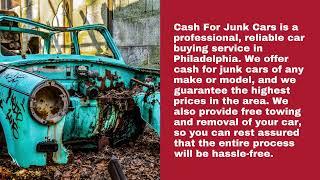 Auto Wrecker Philadelphia - Why You Should Just Go With Cash for Junk Cars