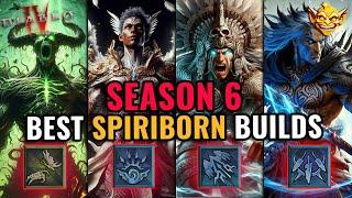 Diablo 4 Spiritborn STRONGEST BUILD Tier List | 150 Hours Played my Thoughts