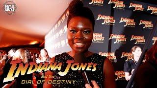 Shaunette Renée Wilson - Indiana Jones and the Dial of Destiny World Premiere Interviews Cannes 2023