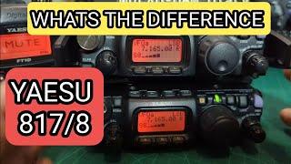 YAESU FT-817 or YAESU 818 What's The Difference ?