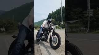 SR400 | 撮影を頑張るおじさん