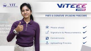 VITEEE 2025 | Demonstration video of Photo & Signature uploading process