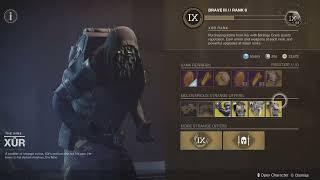 Destiny 2 Xur blessed me with two god roll Stoicism exotic drops