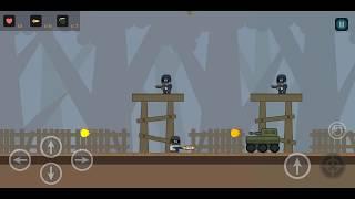 Metal Fire Action 2D Shooter - Android Offline Games