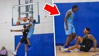 THIS SH*T TALKER GOT DUNKED ON & TRIED TO FIGHT ME!