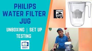 Philips Water Filter Jug Review | Unboxing + Set Up + Testing