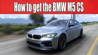 How to get the BMW M5 CS in Forza Horizon 5