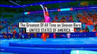 The Greatest American Gymnasts Ever on the Uneven Bars