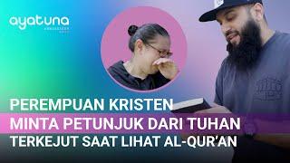 PECAH TANGIS PEREMPUAN KRISTEN INI SAAT TAHU YANG DIBACAKAN PADANYA ADALAH AL-QUR'AN