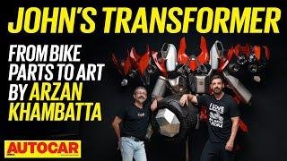 John Abraham’s one-off bike parts sculpture by Arzan Khambatta | Feature | Autocar India