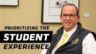 President Jay Golden Speaks to SGA