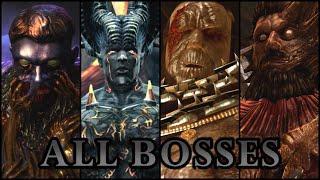 Dante's Inferno - All Boss Fights & Ending (PC-HD)