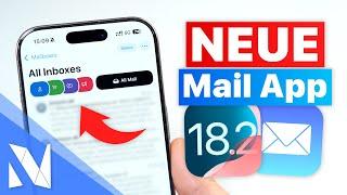 NEUE Mail-App mit iOS 18.2 in Deutschland aktivieren - so geht's! | Nils-Hendrik Welk