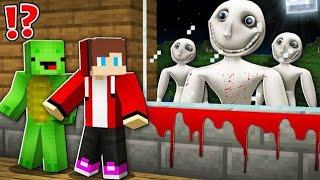 I FOUND SCARY 3 WHITE GHOSTS  IN MINECRAFT | MINECRAFT HORROR |