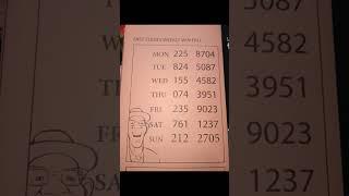 Lottery Sheets from the Streets 5/17/25