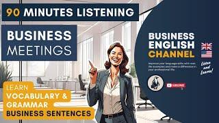 English at Work: Meeting Phrases | Conversation Listening