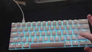 GK61 Blue Switches Sound Test