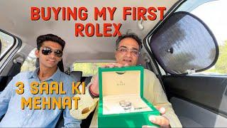 BUYING MY FIRST ROLEX FROM YOUTUBE MONEY 