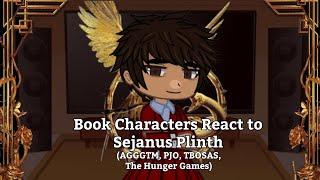 Book Characters react to Sejanus Plinth | 3/4 | AGGGTM, PJO, The Hunger Games, TBOSAS