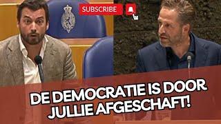 Baudet laat Hugo de Jonge ALLE HOEKEN van de kamer zien! Voorzitter onderbreekt meerdere keren!