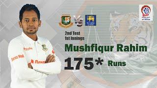 Mushfiqur's 175 Runs Against Sri Lanka | 1st Innings | 2nd Test | Sri Lanka tour of Bangladesh 2022