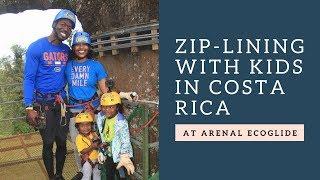 Zip-lining with Kids in Costa Rica