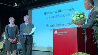 Karl Gälle - Ein Mann von Welt wird Ehrenbürger der Gemeinde Meckenbeuren