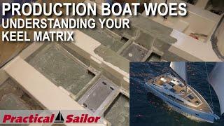 Production Boat Keel Matrix Inspection