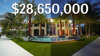 TOURING A $28,650,000 MEGA MANSION IN FORT LAUDERDALE!