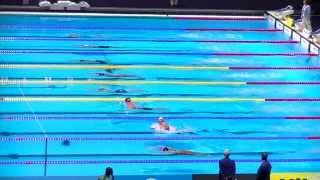 50m Breaststroke Women, Final. Swimming World Championships BCN 2013. Yuliya EFIMOVA Gold Medal