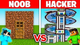 NOOB vs HACKER: I Cheated in a Build Challenge in Minecraft