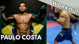 Paulo Costa SHREDDED training for Israel Adesanya  Strength n Conditioning & Padwork