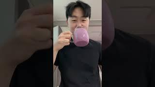 막 만든 스무디?! 존맛탱!! #카페 #카페브이로그 #홈카페 #블루베리스무디 #먹방 #먹방브이로그 #먹방asmr #스무디 #만들기 #신혼부부 #신혼부부vlog #shorts