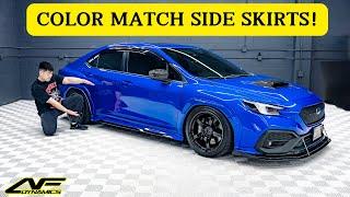 Color Match Side Skirt Replacements has ARRIVED! | 2022+ Subaru WRX