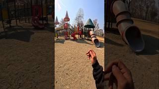 Bella ciao playground parkour pov #shorts