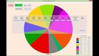 Pie Chart Application Video